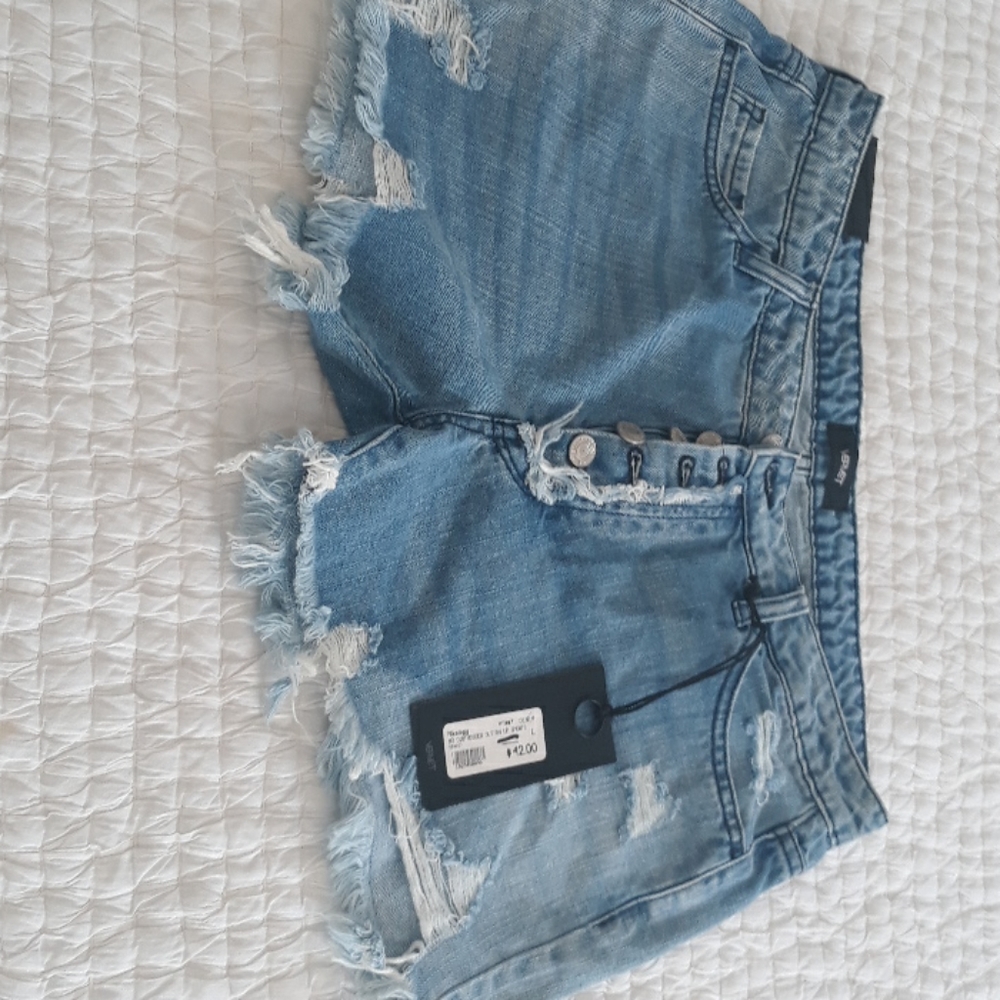 Button up shorts